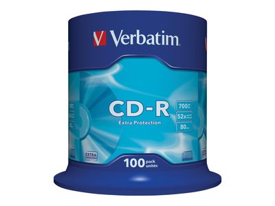 Verbatim - CD-R x 100 - 700 MB - Speichermedium_thumb