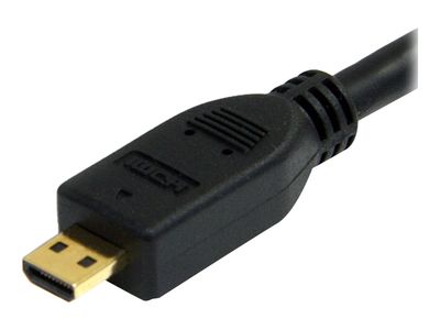 StarTech.com 0.5m High Speed HDMI Cable with Ethernet HDMI to HDMI Micro - HDMI with Ethernet cable - 50 cm_4
