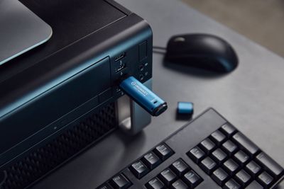 Kingston USB-Stick IronKey Vault - USB 3.2 Gen 1 (3.1 Gen 1) - 256 GB - Blau_15