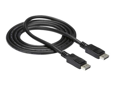 StarTech.com 3m DisplayPort 1.2 Kabel mit Verriegelung (Stecker/Stecker) - DP 4k Audio- / Videokabel Kabel - Schwarz - DisplayPort-Kabel - 3 m_3