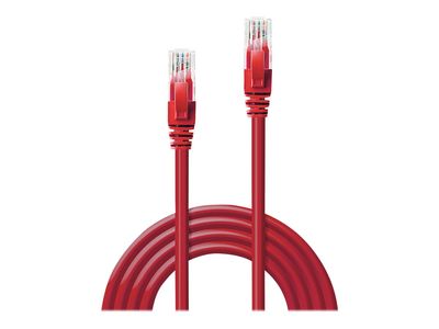 Cable Lindy Cat6 U/UTP 3m Red_2