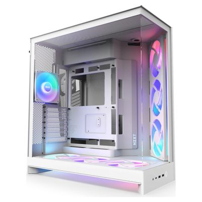 Case NZXT H9 Flow RGB+ (2025) All White_thumb