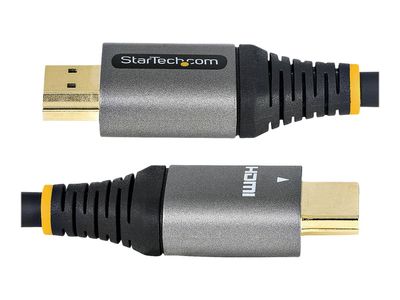 StarTech.com 6ft (2m) HDMI 2.1 Cable, Certified Ultra High Speed HDMI Cable 48Gbps, 8K 60Hz/4K 120Hz HDR10+ eARC, Ultra HD 8K HDMI Cable / Cord w/TPE Jacket, For UHD Monitor/TV/Display - Dolby Vision/Atmos, DTS-HD (HDMM21V2M) - HDMI cable with Ethernet -_10