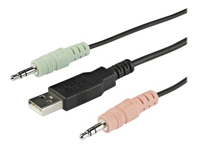 StarTech.com 2 Port HDMI KVM Switch - 4K 60Hz - Compact UHD HDMI USB KVM Switch with 4ft Cables & Audio - Bus Powered & Remote Switching (SV211HDUA4K) - KVM-/Audio-Switch - 2 Anschlüsse_3