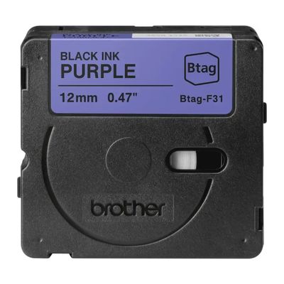 Brother BTAG-F31 - label tape - 1 cassette(s) - Roll (1.2 cm x 4 m)_2