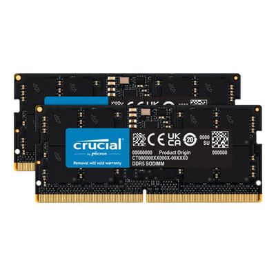 Crucial RAM - 32 GB (2 x 16 GB Kit) - DDR5 5200 SO-DIMM CL42_thumb