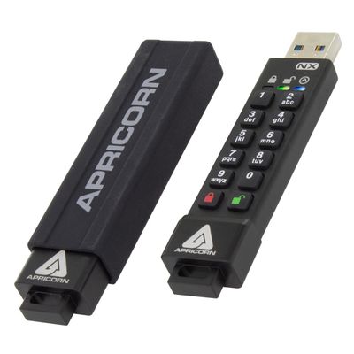 Apricorn USB flash drive Aegis Secure Key 3NX - USB 3.2 Gen 1 - 8 GB - black_2