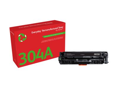 Xerox Tonerpatrone Everyday kompatibel mit HP 304A (CC530A / CRG-118BK / GPR-44BK) - Schwarz_2