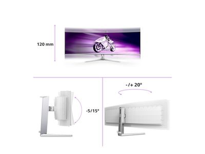 Philips OLED-Monitor Evnia 8000 49M2C8900L - 124.2 cm (48.9") - 5120 x 1440 DQHD_6