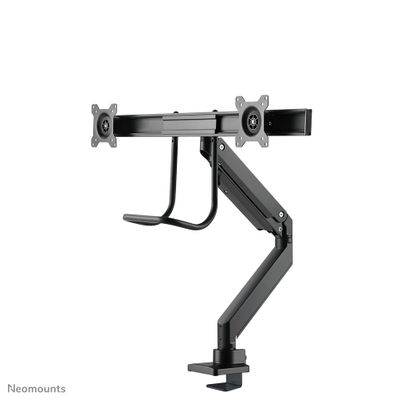 Neomounts NM-D775DXBLACK Monitor arm 10-32" - gas spring - Topfix - 180°-stop_2