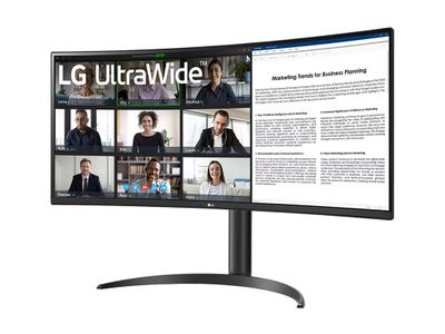 LG UltraWide 34WR55QC-B - LED-Monitor - gebogen - 86.4 cm (34") - HDR_thumb