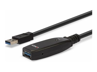 Cable Lindy USB 3.0 Extension Slim 15m Black_3