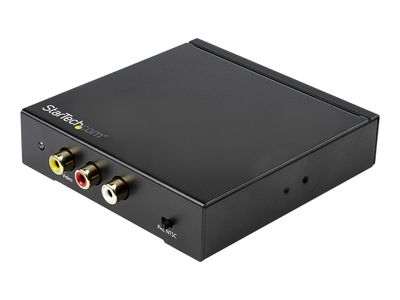 StarTech.com HDMI auf Cinch Wandler mit Audio - RCA - Composite-Video-Adapter - NTSC / PAL - 1080p (HD2VID2) - Videokonverter - Schwarz_1