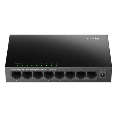 Cudy Switch GS108E - 8 Ports - 8x GE (10/100/1000)_thumb
