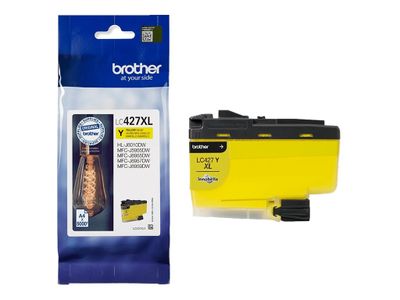 Brother LC427XLY - High Yield - yellow - original - ink cartridge_2