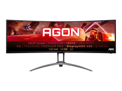 AOC LED Curved-Display Gaming AG493UCX - 124.5 cm (49") - 5120 x 1440 DQHD_thumb