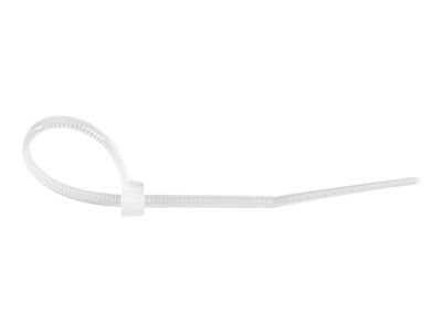 StarTech.com Kabelbinder 100x2 mm - Selbstsichernde Nylon-Kabelbinder mit Gebogener Spitze, Bündeldurchmesser bis zum 22 mm, 8 kg Zugfestigkeit, 94V-2/UL, 100 Stück - Weiß (CBMZT4N) - Kabelbinder - TAA-konform_3