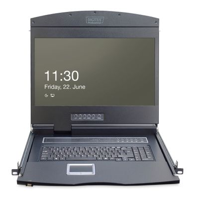 KVM Konsole 19" Digitus 16-Port VGA TR black_2