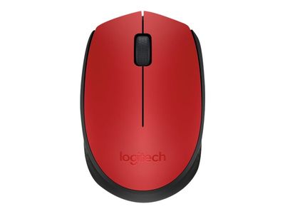 Logitech mouse M171 - red black_1