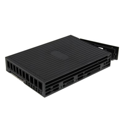 StarTech.com 2.5in SATA/SAS SSD/HDD to 3.5in SATA Hard Drive Converter - Storage bay adapter - 3.5" to 2.5" - black - 25SATSAS35 - storage bay adapter_5