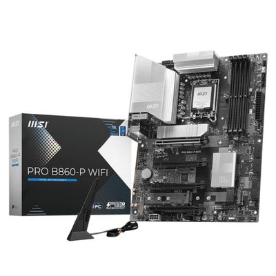 MSI Mainboard PRO B860-P WIFI - ATX - Socket LGA1851 - Intel B860_thumb
