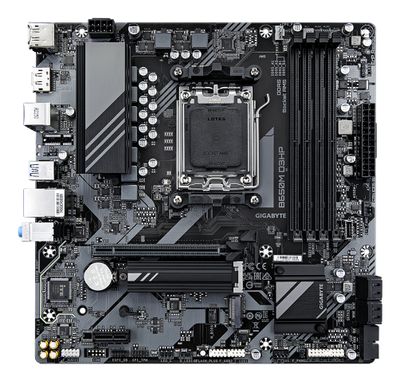 Gigabyte Mainboard B650M D3HP - 1.0 - Micro ATX - Socket AM5 - AMD B650_3