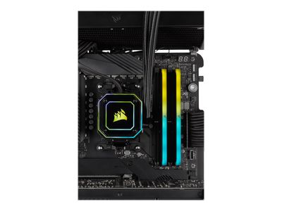 CORSAIR Vengeance RGB RS RAM - 32 GB (2 x 16 GB Kit) - DDR4 3200 UDIMM CL16_5