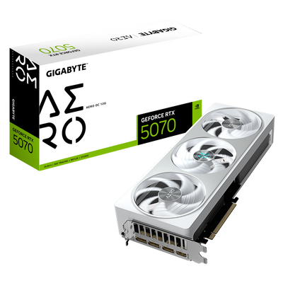 Gigabyte Grafikkarte GeForce RTX 5070 AERO OC 12G - 12 GB GDDR7 OC_7