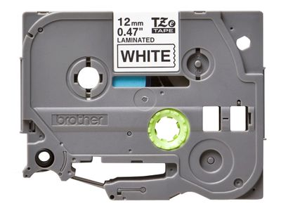 Brother laminated tape TZe-231 - Black on White_2