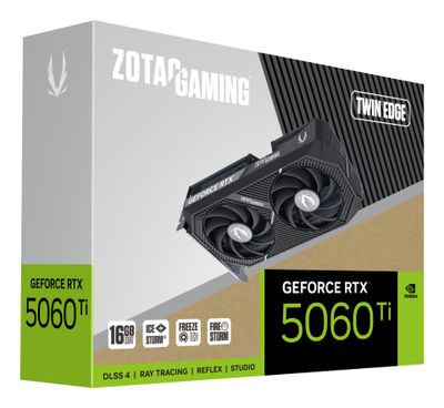 Zotac GAMING GeForce RTX 5060 Ti Twin Edge NVIDIA 16 GB GDDR7_7