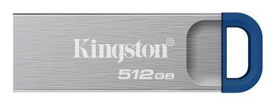 Kingston USB flash drive DataTraveler Kyson G2 - USB 3.2 Gen 1 - 512 GB - silver/blue_thumb