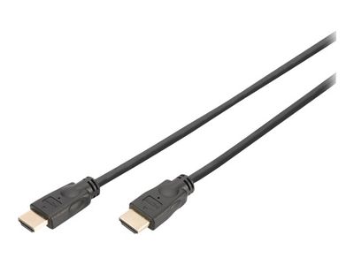 DIGITUS HDMI High Speed with Ethernet Connection Cable - HDMI with Ethernet cable - 2 m_thumb