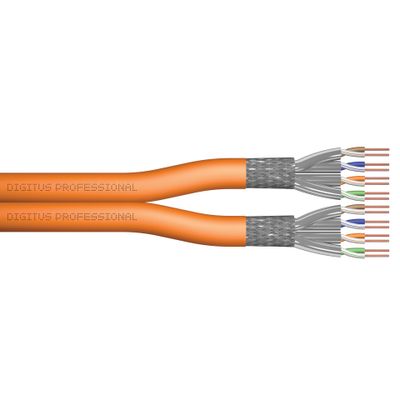 DIGITUS CAT 7 S-FTP Installationskabel - 500 m - Orange_thumb