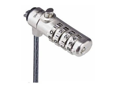 StarTech.com Slim Lock K-Slot Compatible, 6.6ft Combination Locking Cable - Sicherheitskabelschloss_5