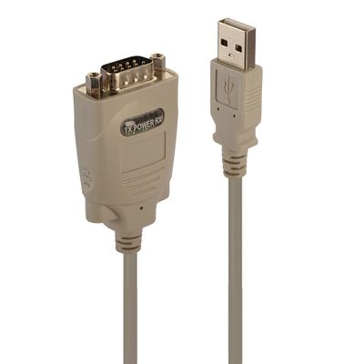 Lindy 42844 Serien-Kabel Weiß 1 m_1