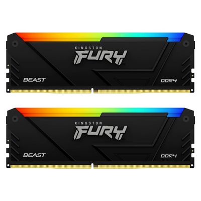 RAM Kingston D4 3200 32GB C16 FURY Beast RGB K2_thumb