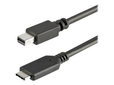 StarTech.com 1m / 3.3ft USB-C to Mini DisplayPort Cable - 4K 60Hz - Black - USB 3.1 Type C to mDP Adapter (CDP2MDPMM1MB) - DisplayPort cable - 24 pin USB-C to Mini DisplayPort - 1 m_5