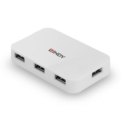 Lindy 43143 Schnittstellen-Hub USB 3.2 Gen 1 (3.1 Gen 1) Type-A 5000 Mbit/s Weiß_5