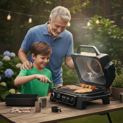 Electric Grill Ninja OG701EU Outdoor Black_4