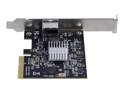 StarTech.com 1 Port PCI Express 10GBase-T / NBASE-T Ethernet Network Card - 5-Speed Network Support: 10G/5G/2.5G/1G/100Mbps - PCIe 2.0 x4 (ST10GSPEXNB) - network adapter - PCIe 2.0 x4 - 1000Base-T x 1_4