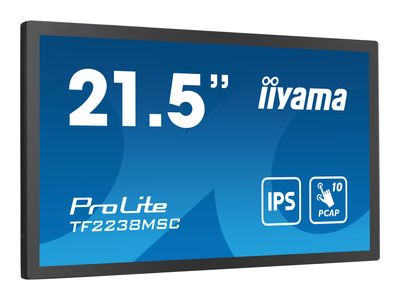 Iiyama Touch LED-Display ProLite TF2238MSC-B1 - 54.5 cm (21.5") - 1920 x 1080 Full HD_5