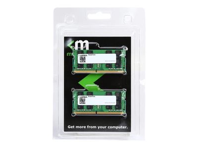 Mushkin Essentials - DDR4 - Kit - 32 GB: 2 x 16 GB - SO DIMM 260-PIN - 3200 MHz / PC4-25600 - ungepuffert_thumb