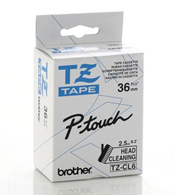 Brother TZCL6 - Rolle (3,6 cm) - Druckkopf-Reinigungskassette_1