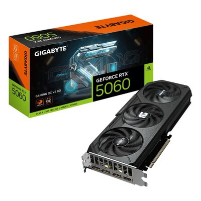 Gigabyte Grafikkarte GeForce RTX 5060 GAMING OC V2 8G - 8 GB GDDR7 OC_thumb