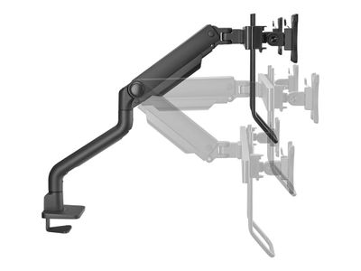 Neomounts DS75S-950BL2 NEXT One mounting kit - full-motion - for 2 LCD displays - black_7