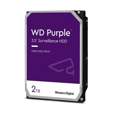 WD Hard Drive Purple Surveillance WD23PURZ - 2 TB - 3.5" - SATA 6 GB/s_thumb