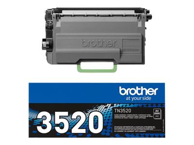 Brother TN3520 - black - original - toner cartridge_thumb