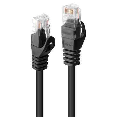 Lindy 48191 Netzwerkkabel Schwarz 0,5 m Cat6 U/UTP (UTP)_thumb