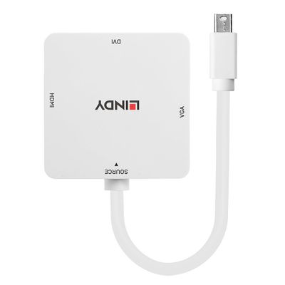 Lindy 41035 Videokabel-Adapter 0,2 m Weiß_2