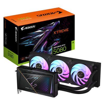 AORUS GeForce RTX 5080 XTREME WATERFORCE 16G - OC Edition - Grafikkarten - GeForce RTX 5080 - 16 GB_6